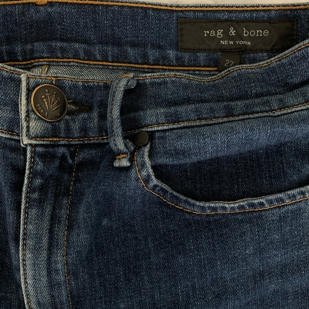 Rag & Bone High Rise Boot Cut Denim - Picture 3 of 3